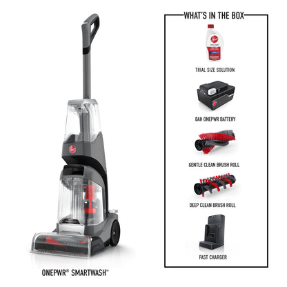 ONEPWR SmartWash Cordless Carpet Cleaner